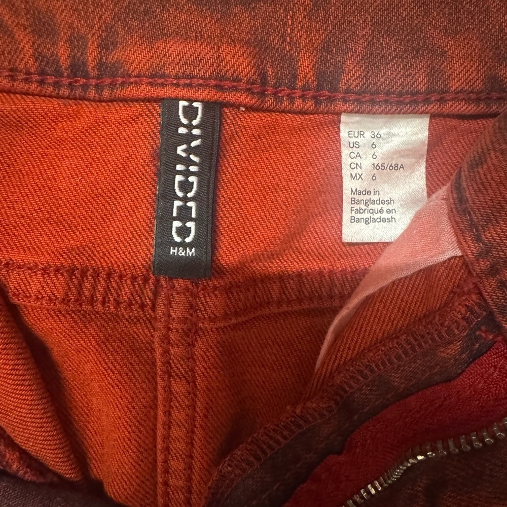 H&M Vibrant Red Pencil Skirt - Picture 3 of 4